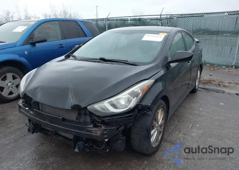 2014 Hyundai Elantra Se z USA, uszkodzony, nr VIN 5NPDH4AE0EH474228